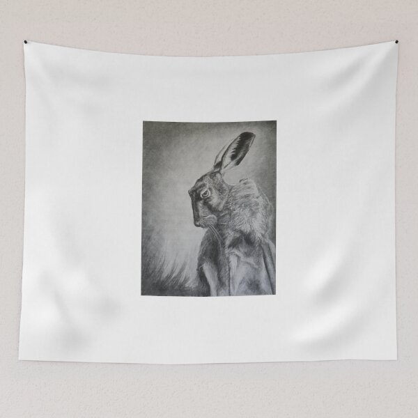 Item preview, Charcoal Hare designed and sold by Dean Harkness Art.