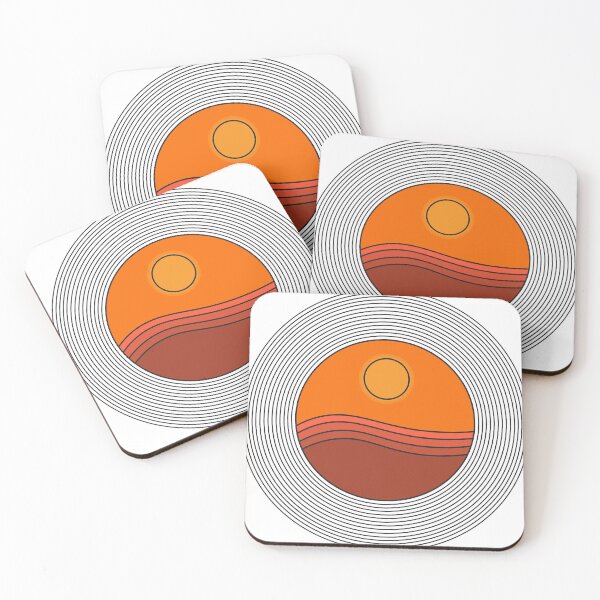 Item preview, Orange Sunset Behind The Mountains designed and sold by TH3--DESIGNER.
