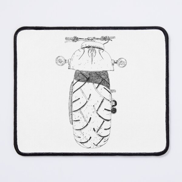 Item preview, CYCLE DRAWING, REAR VIEW designed and sold by dnparker.