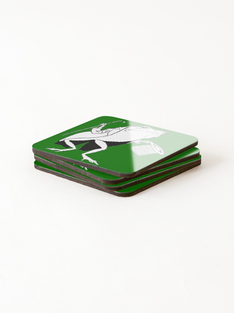 Thumbnail 4 of 5, Coasters (Set of 4), Arthur Rackham- Frog designed and sold by Dreamflight.