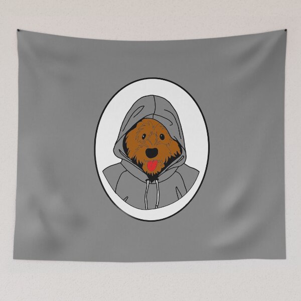 Item preview, Poo Life Brown Cockapoo in Hoodie  designed and sold by Braw-Merch.