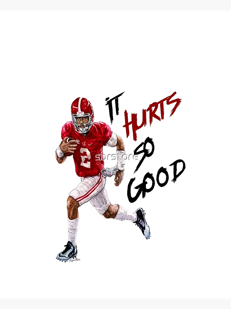 jalen hurts alabama jersey Greeting Card for Sale by sbrstore Redbubble