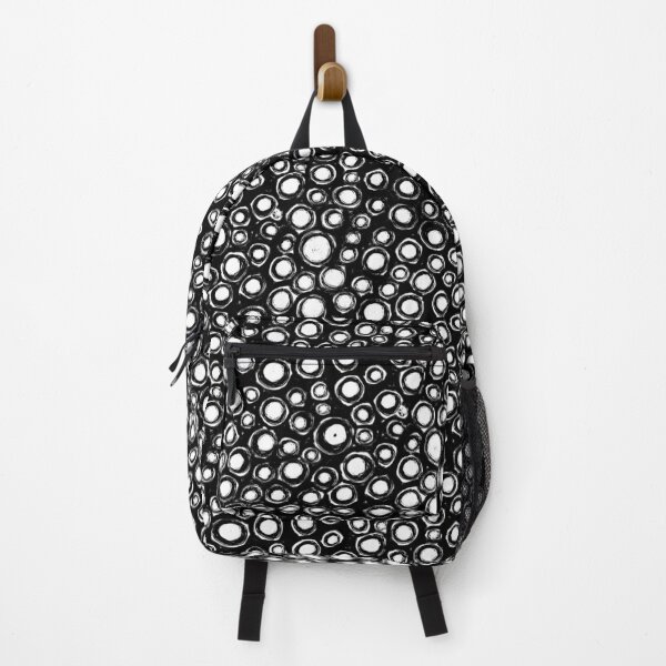 Item preview, Black and White Painted Polka Dots designed and sold by Carrie Stephens.