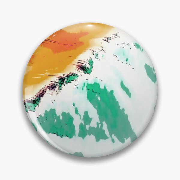 Item preview, Colorful ocean waves designed and sold by Shawa Shop.