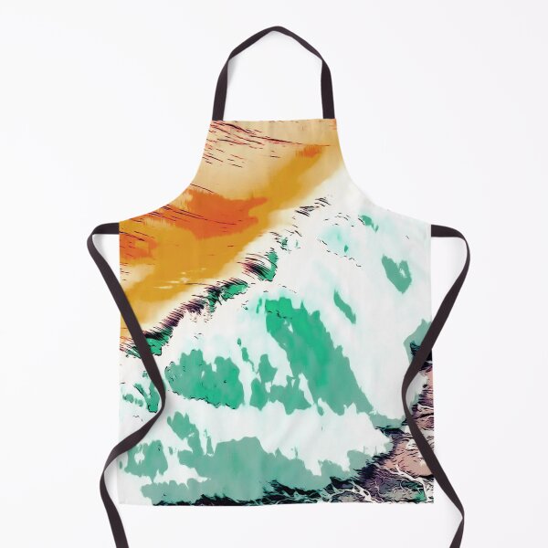 Item preview, Colorful ocean waves designed and sold by Shawa Shop.