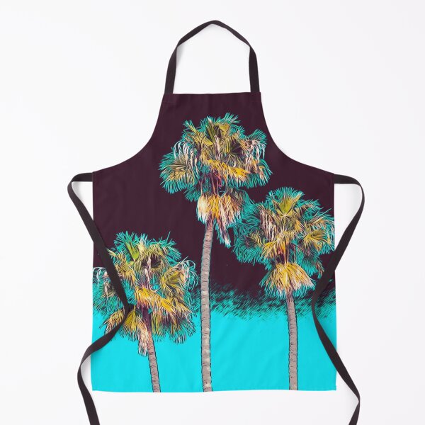 Item preview, Palm Tree Three blue l designed and sold by Shawa Shop.