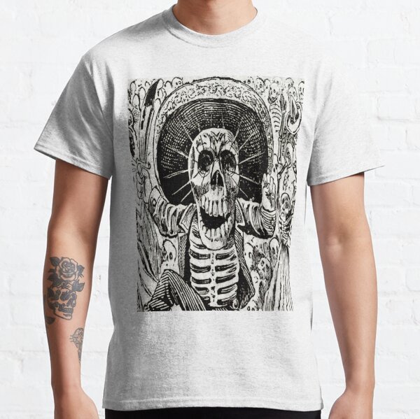 Vintage José Guadalupe Posada Calaveras T-Shirt