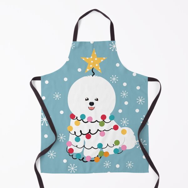 Item preview, Bichon Frise Christmas Tree designed and sold by Lulupainting.
