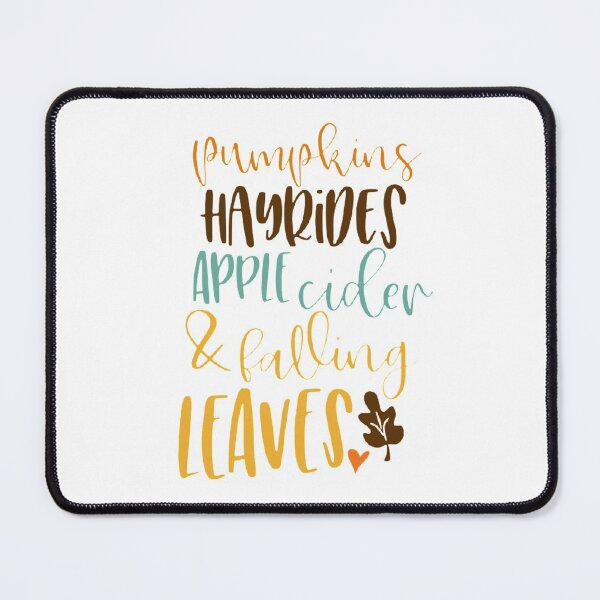 Item preview, Pumpkins Hayrides Appel Cider And Falling Leaves designed and sold by StoreRahhal.