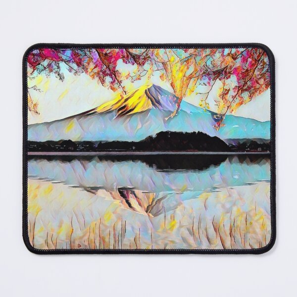 Item preview, Japón hermoso paisaje montaña lago designed and sold by EdgarStudio.