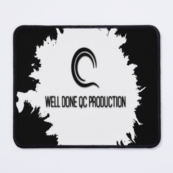 Item preview, WellDone Qc Production Logo - #1 White with Drips designed and sold by Brazz Official.