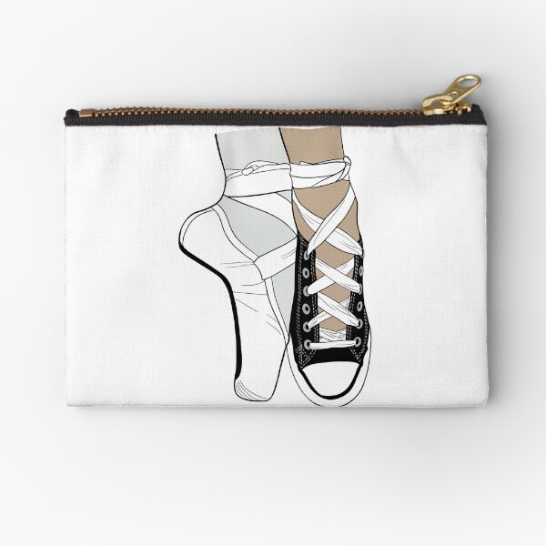 She was a punk AND she did ballet Zipper Pouch