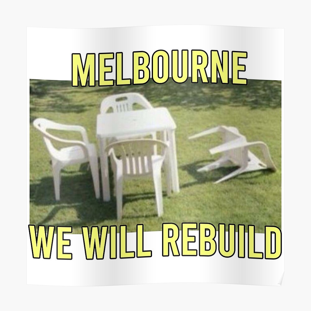 we will rebuild chair