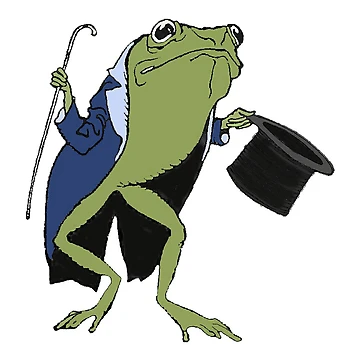Artwork thumbnail, Arthur Rackham- Frog by Dreamflight