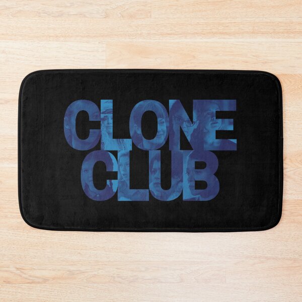 Item preview, Orphan Black Faces - Clone Club Text (Blue Version) designed and sold by rokiyoko.