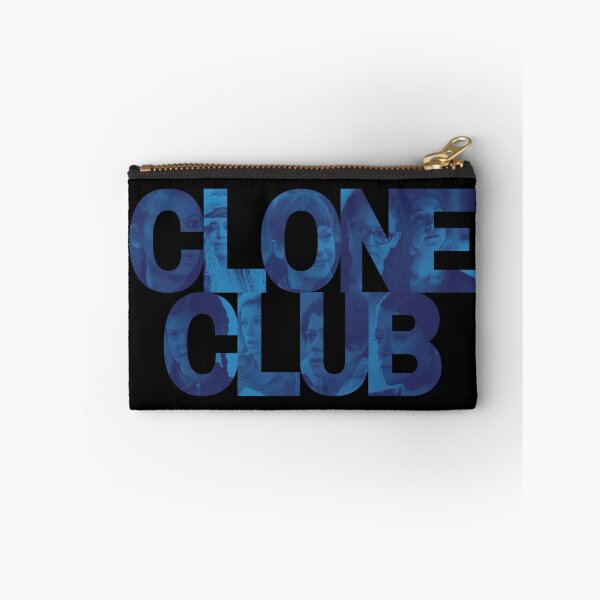 Item preview, Orphan Black Faces - Clone Club Text (Blue Version) designed and sold by rokiyoko.