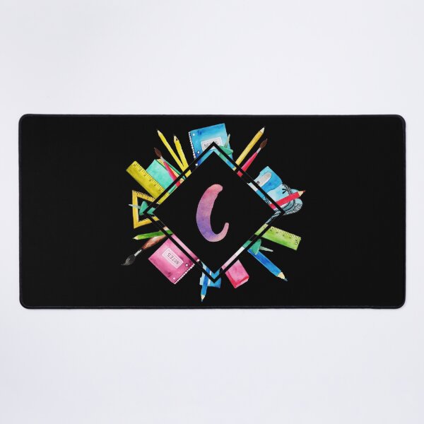 Item preview, Back To School Personalized Monogram Letter C designed and sold by MysticMagpie.