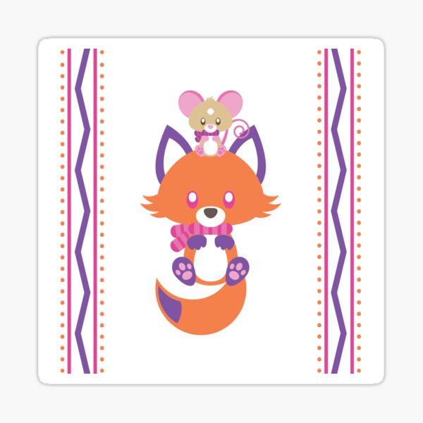 Cozy Critters Sticker