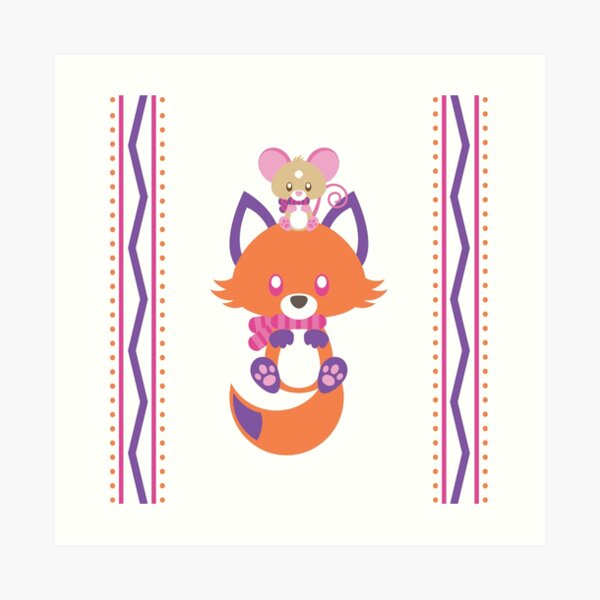 Cozy Critters Art Print