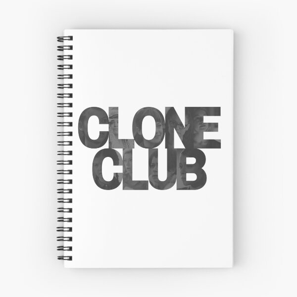 Item preview, Orphan Black Faces - Clone Club Text (Black Version) designed and sold by rokiyoko.