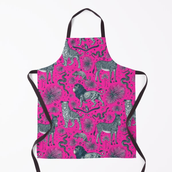 Item preview, Pink Exotic Jungle Print Palm Leaves designed and sold by PrintyBazaar.