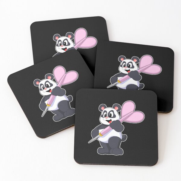 Aperçu de l'œuvre Panda at Darts with Dart créée et vendue par Snabdesign84.