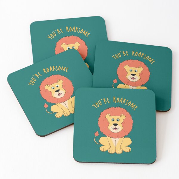 Item preview, You're Roarsome Lion, Green designed and sold by Fox & Finch.