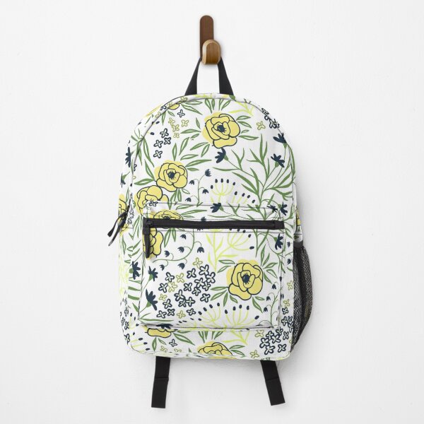 Item preview, Yellow Flower Garden designed and sold by Glow & Grit – a mix of softness and edge.