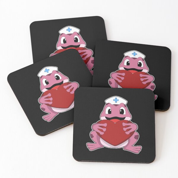 Item preview, Frog as Nurse with Heart designed and sold by Snabdesign84.