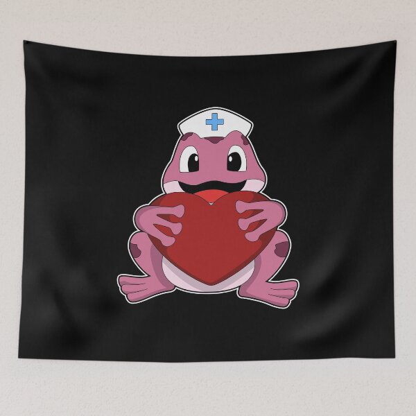 Item preview, Frog as Nurse with Heart designed and sold by Snabdesign84.