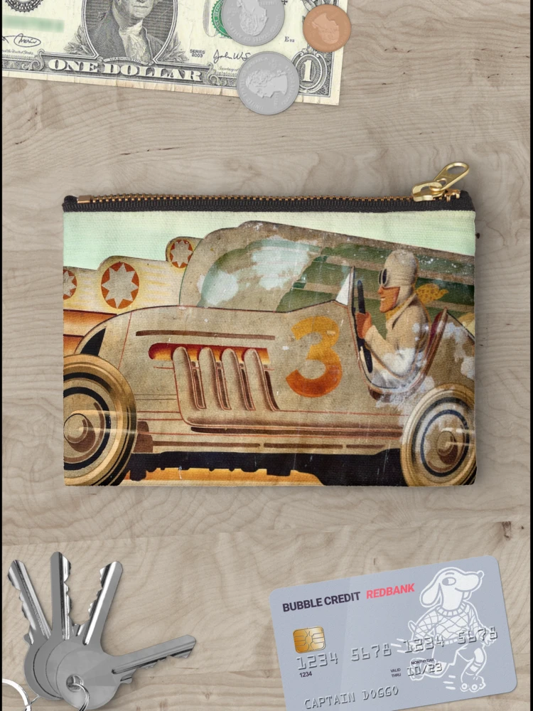 Thumbnail 3 of 4, Zipper Pouch, Wacky Racer designed and sold by Peter Howes.