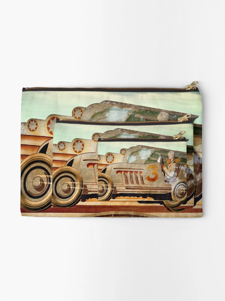 Thumbnail 2 of 4, Zipper Pouch, Wacky Racer designed and sold by Peter Howes.