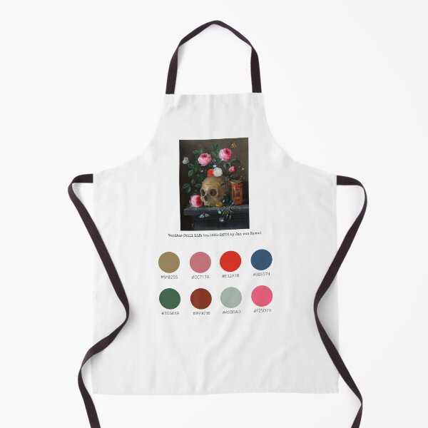 Item preview, Colour Palette of Vanitas Still Life (ca.1665–1670) by Jan van Kessel designed and sold by CoffeewithAnh.