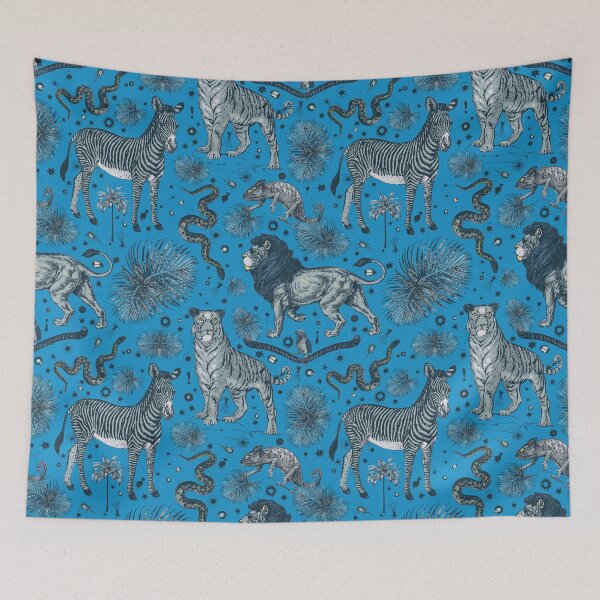 Item preview, Exotic Jungle Print Palm Leaves designed and sold by PrintyBazaar.