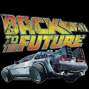 Back 2 the future  Magnet for Sale by madebyfa