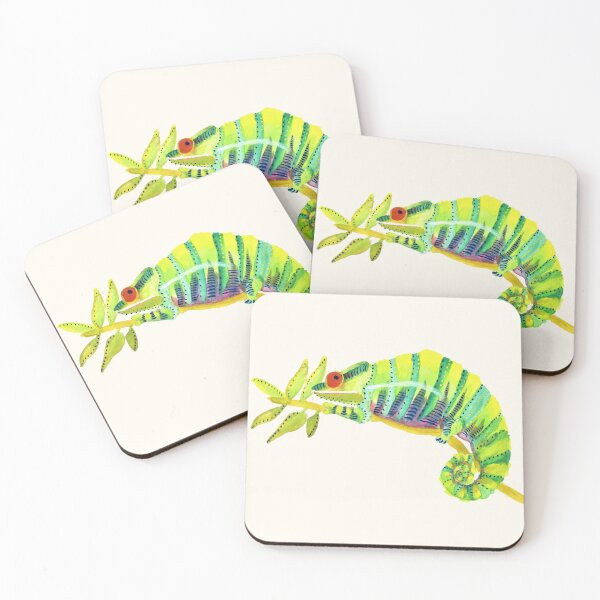 Item preview, Colorful Panther Chameleon designed and sold by stevie-kay.