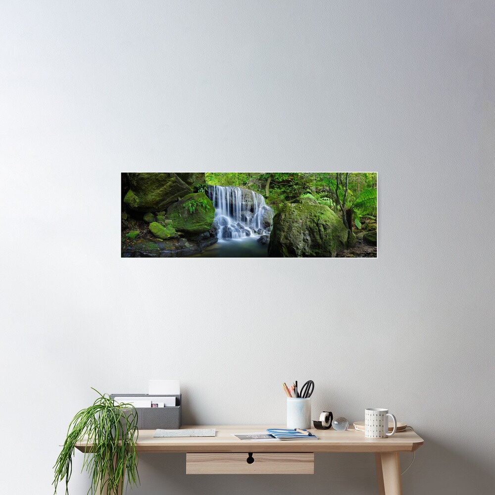 Weeping Rock, Blue Mountains. New South Wales, Australia Poster