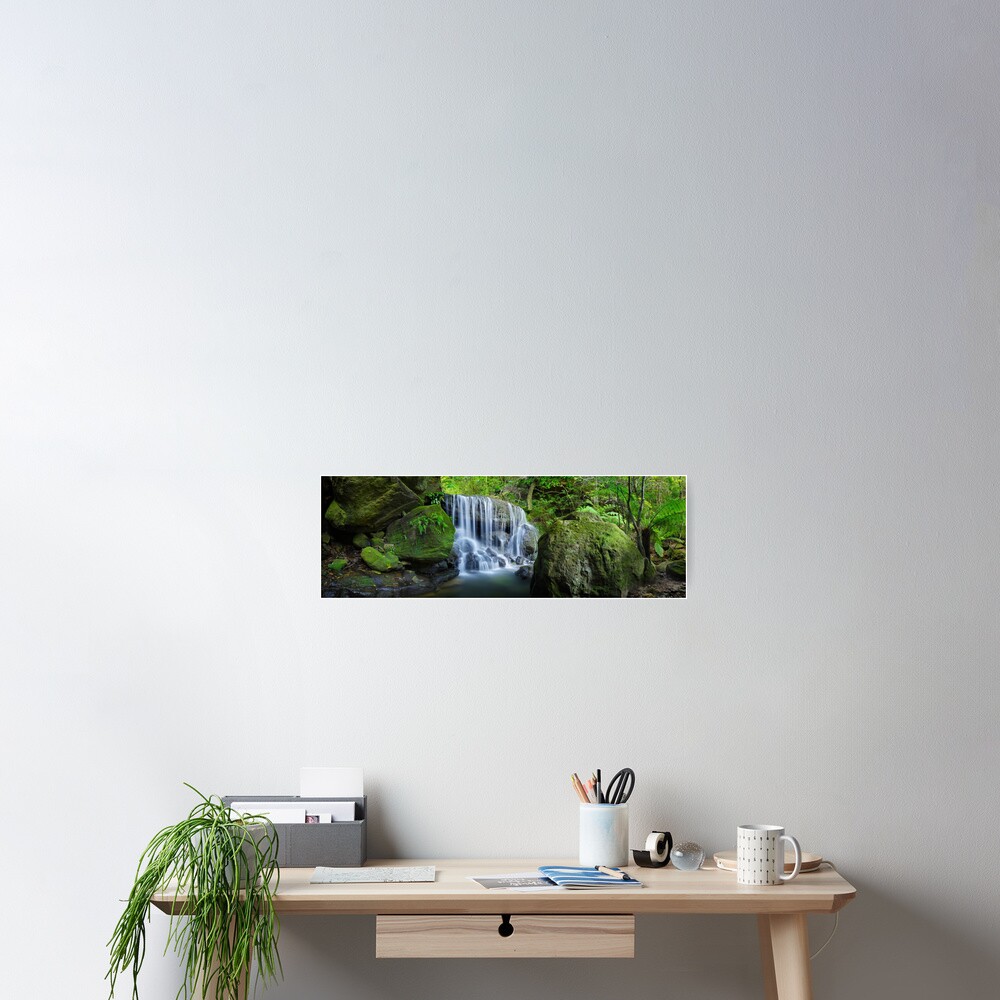 Weeping Rock, Blue Mountains. New South Wales, Australia Poster