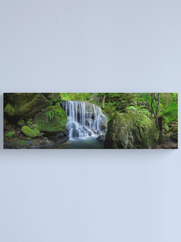Alternate view of Weeping Rock, Blue Mountains. New South Wales, Australia Canvas Print