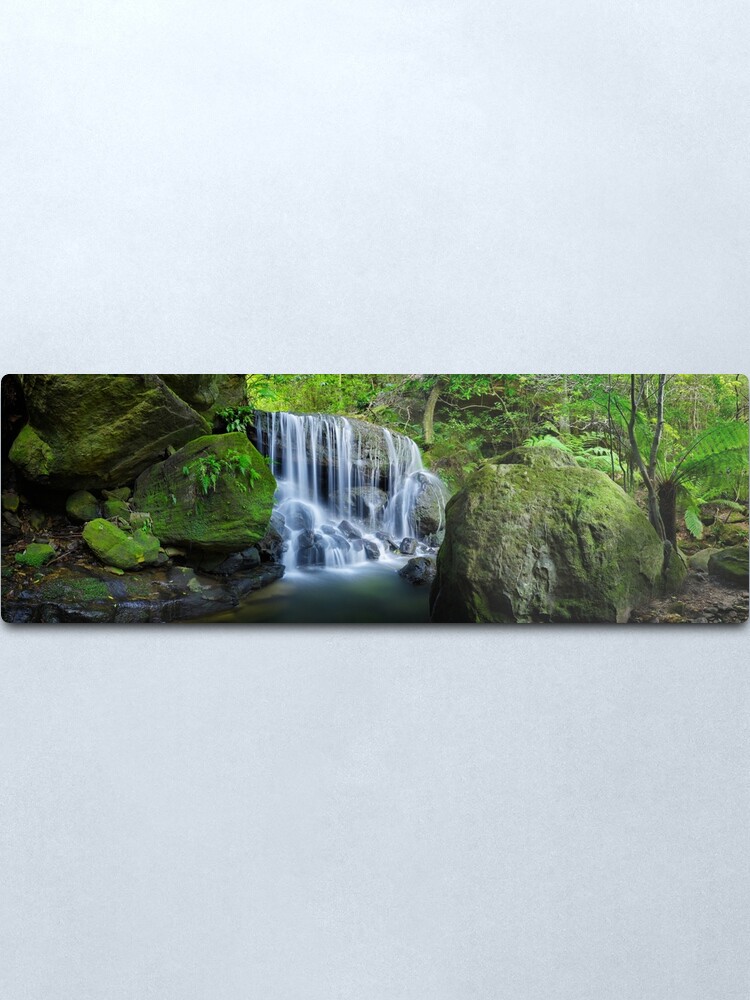 Alternate view of Weeping Rock, Blue Mountains. New South Wales, Australia Metal Print