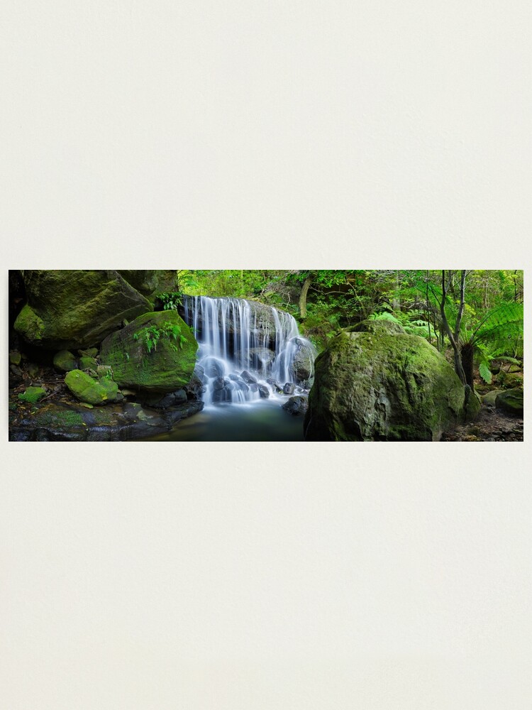 Alternate view of Weeping Rock, Blue Mountains. New South Wales, Australia Photographic Print