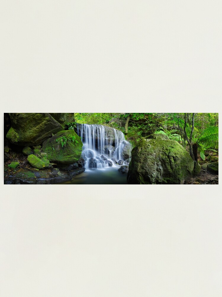 Alternate view of Weeping Rock, Blue Mountains. New South Wales, Australia Photographic Print