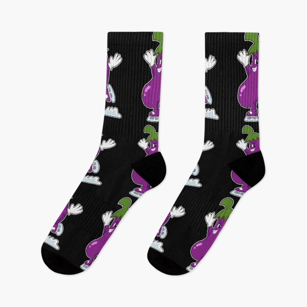 Item preview, Eggplant at Ice skating with Ice skates designed and sold by Snabdesign84.