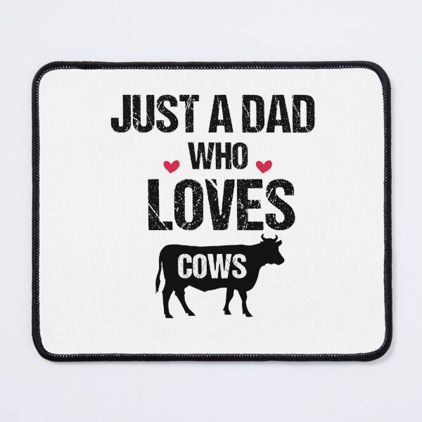 Item preview, Just A Dad Who Loves Cows designed and sold by imaneless.