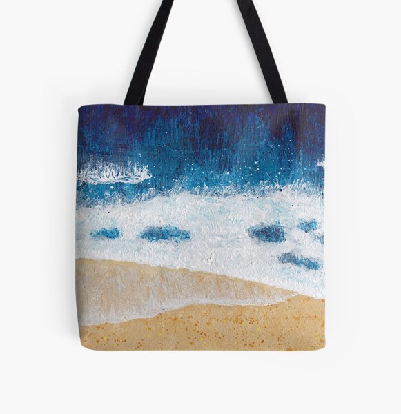 Aerial seascape 1 All Over Print Tote Bag