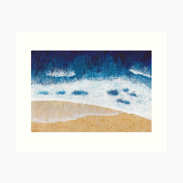 Aerial seascape 1 Art Print