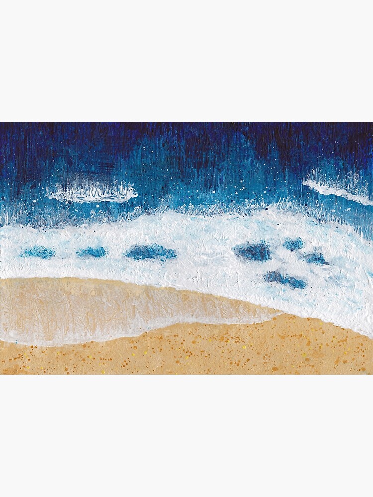 Thumbnail 3 of 3, Art Print, Aerial seascape 1 designed and sold by GillianAdams.