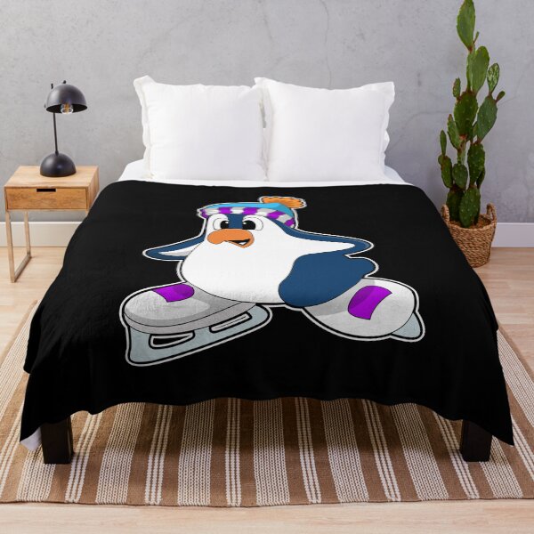 Item preview, Penguin at Ice skating with Ice skates designed and sold by Snabdesign84.