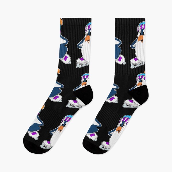 Item preview, Penguin at Ice skating with Ice skates designed and sold by Snabdesign84.