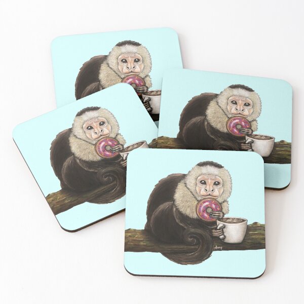 Item preview, Capuchin Cappuccino designed and sold by GardenPartyArt.